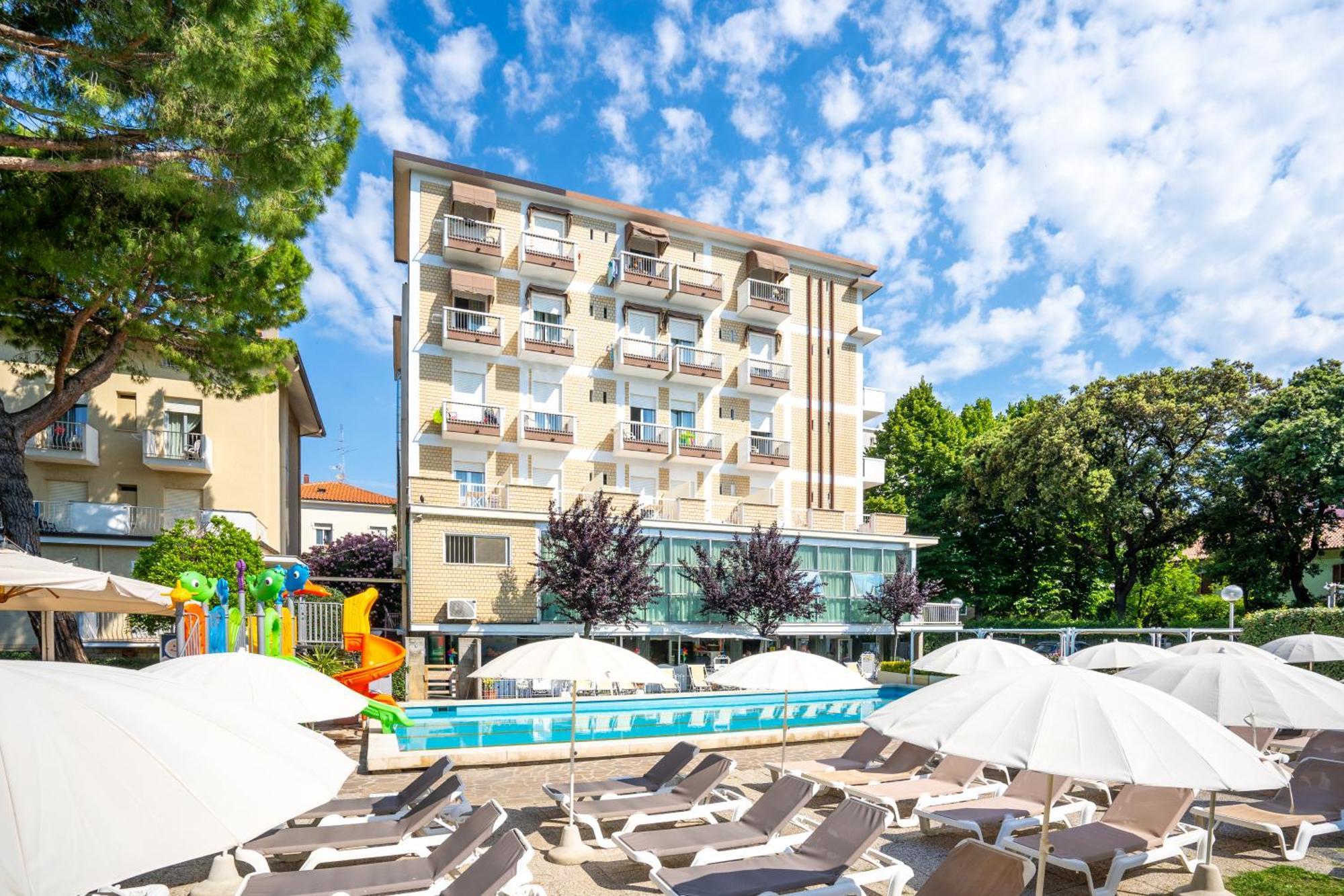 Lotus Hotel All Inclusive & Spiaggia 리미니 외부 사진