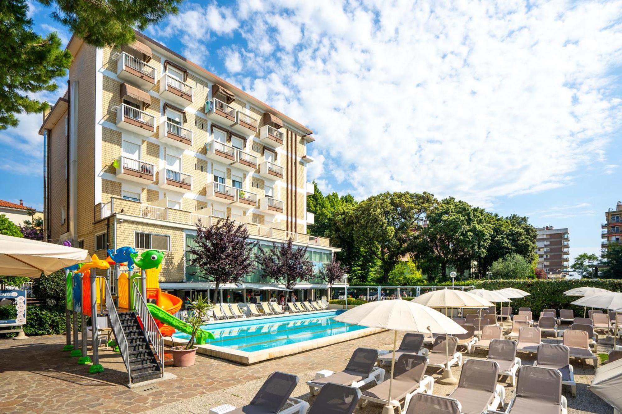 Lotus Hotel All Inclusive & Spiaggia 리미니 외부 사진
